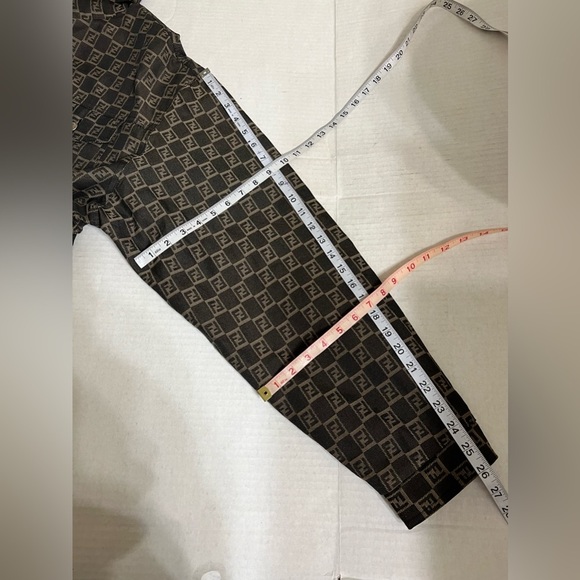 Fendi Black and Gray Trench Coat - Picture 13 of 16